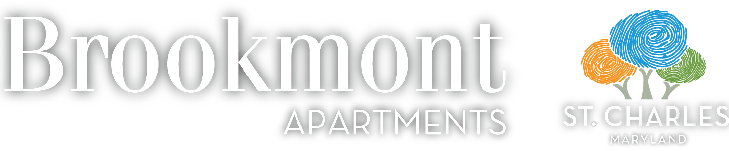 a logo for brookmont apartments in st. charles